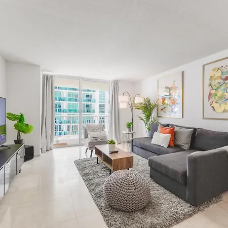 Wonderful Condo In Brickell With Pool And Gym Miami Exterior photo