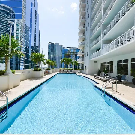 Wonderful Condo In Brickell With Pool And Gym Miami Exterior photo