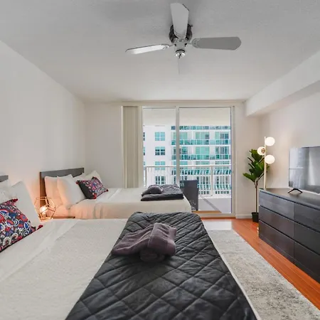 Wonderful Condo In Brickell With Pool And Gym Miami Exterior photo